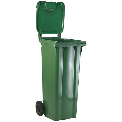 Wheelie Bin, 120 Litre, Green