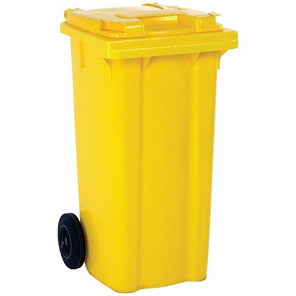 Wheelie Bin 240 Litre Yellow (W580xD740xH1070mm)