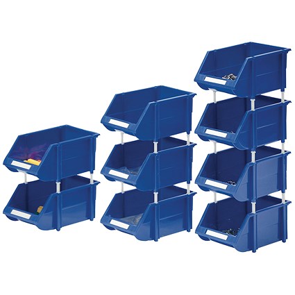 VFM Blue Heavy Duty Storage Bin (Pack of 12) 360235 VFM Blue Heavy Duty Storage Bin (Pack of 12) 360235