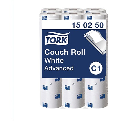 Tork C1 Couch Roll 2-Ply Advanced 500mm x 54.45m Pack of 9 150250