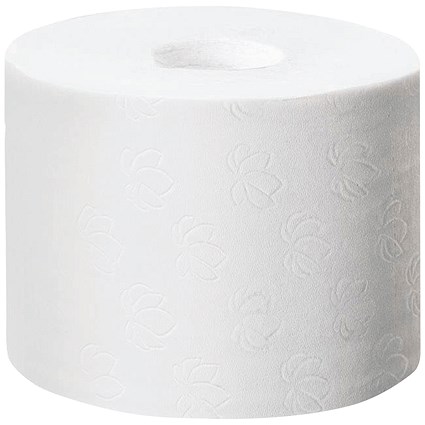 Tork Coreless Toilet Roll, 2-Ply, White, 36 Rolls of 900 Sheets