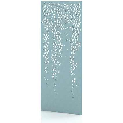 Sch! Acoustic Wall Panel - Blossom - Sky Light Blue