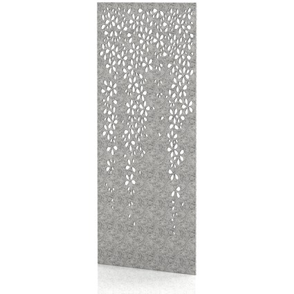 Sch! Acoustic Wall Panel - Blossom - Pebble Light Grey