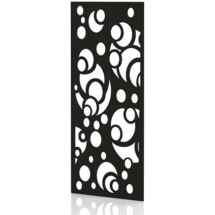 Sch! Acoustic Wall Panel - Bubbles - Raven Black
