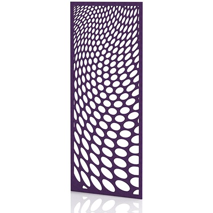 Sch! Acoustic Wall Panel - Drift - Plum Purple