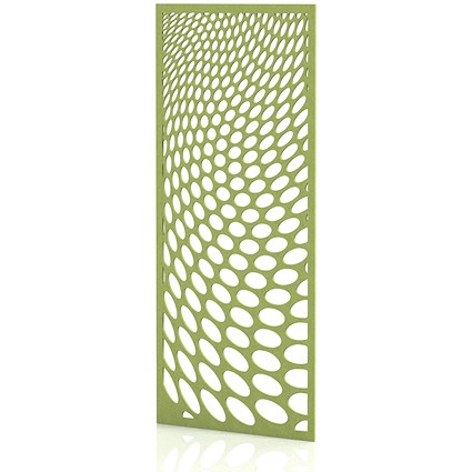 Sch! Acoustic Wall Panel - Drift - Lime Green