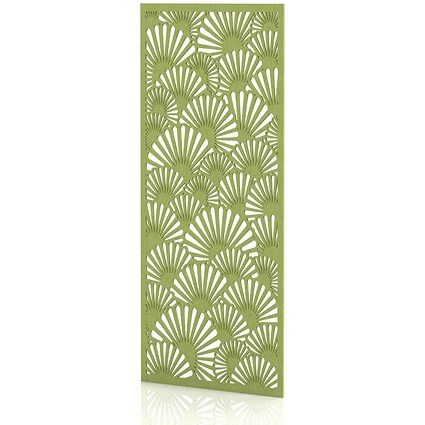 Sch! Acoustic Wall Panel - Fan - Lime Green