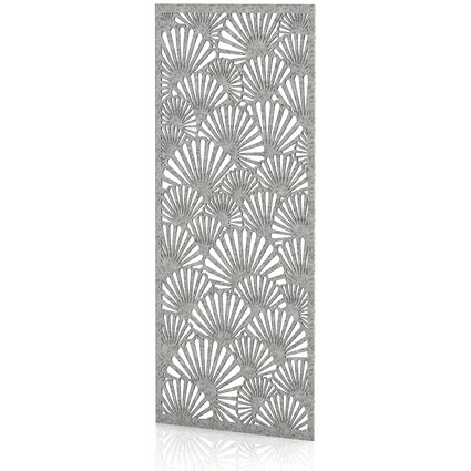 Sch! Acoustic Wall Panel - Fan - Pebble Light Grey