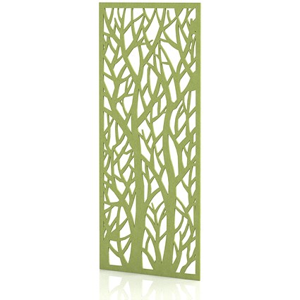 Sch! Acoustic Wall Panel - Forest - Lime Green
