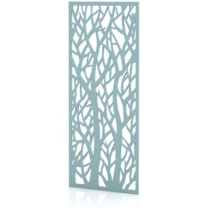 Sch! Acoustic Wall Panel - Forest - Sky Light Blue