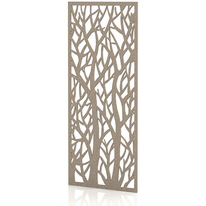Sch! Acoustic Wall Panel - Forest - Oatmeal Beige
