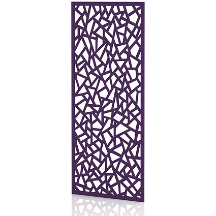 Sch! Acoustic Wall Panel - Mosaic - Plum Purple
