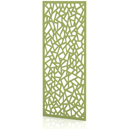Sch! Acoustic Wall Panel - Mosaic - Lime Green