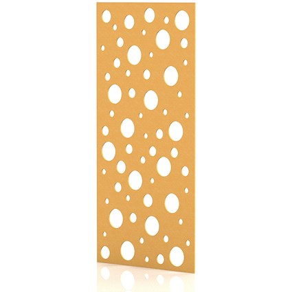 Sch! Acoustic Wall Panel - Polka - Buttercup Yellow