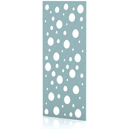 Sch! Acoustic Wall Panel - Polka - Sky Light Blue