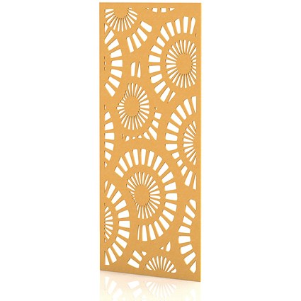 Sch! Acoustic Wall Panel - Sunburst - Buttercup Yellow