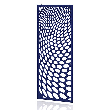 Sch! Acoustic Hanging Wall Panel - Drift - Cobalt Blue