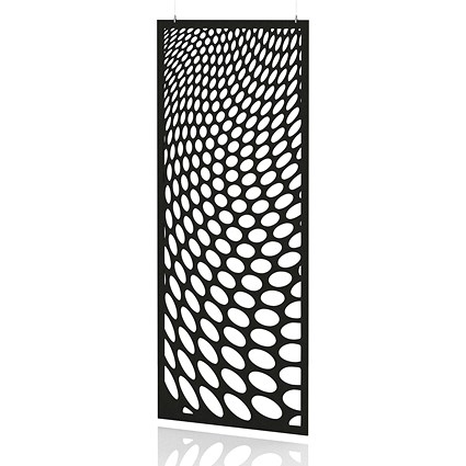 Sch! Acoustic Hanging Wall Panel - Drift - Raven Black