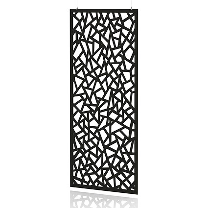 Sch! Acoustic Hanging Wall Panel - Mosaic - Raven Black