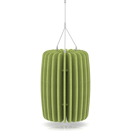 Sch! Acoustic Ceiling Baffles - Shade - Type A - 335mm Wide x 450mm High - Lime Green
