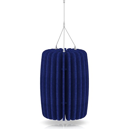 Sch! Acoustic Ceiling Baffles - Shade - Type A - 335mm Wide x 450mm High - Cobalt Blue