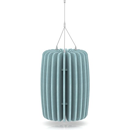 Sch! Acoustic Ceiling Baffles - Shade - Type A - 335mm Wide x 450mm High - Sky Light Blue