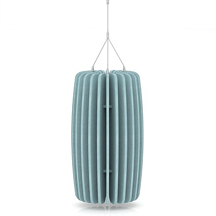 Sch! Acoustic Ceiling Baffles - Shade - Type A - 335mm Wide x 600mm High - Sky Light Blue