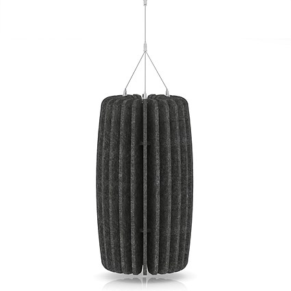 Sch! Acoustic Ceiling Baffles - Shade - Type A - 335mm Wide x 600mm High - Graphite Charcoal