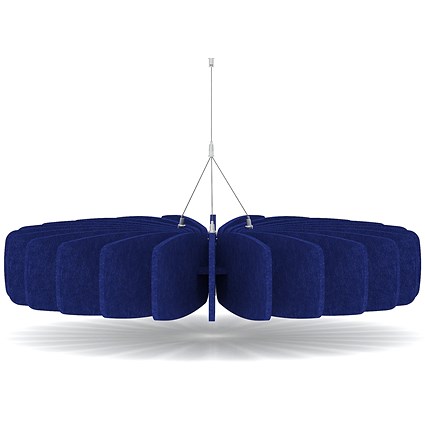 Sch! Acoustic Ceiling Baffles - Shade - Type A - 900mm Wide x 150mm High - Cobalt Blue