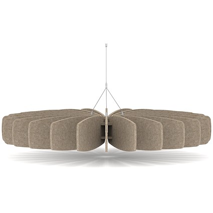 Sch! Acoustic Ceiling Baffles - Shade - Type A - 1200mm Wide x 150mm High - Oatmeal Beige