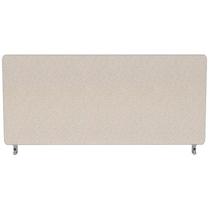 Impulse Plus Desk Screen, 800x450mm, Light Grey