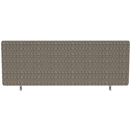 Impulse Plus Desk Screen, 1000x450mm, Lead