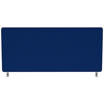 Impulse Plus Desk Screen, 1000x450mm, Powder Blue