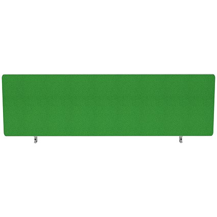 Impulse Plus Desk Screen, 1200x450mm, Palm Green