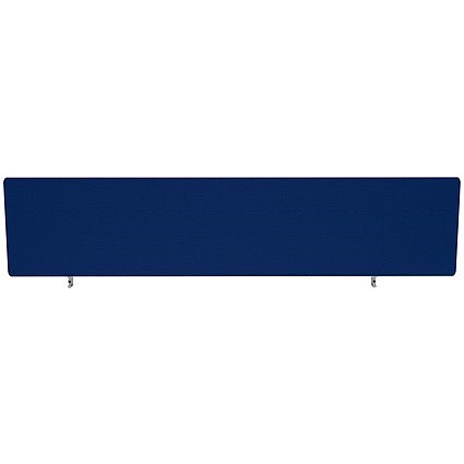 Impulse Plus Desk Screen, 1200x450mm, Powder Blue