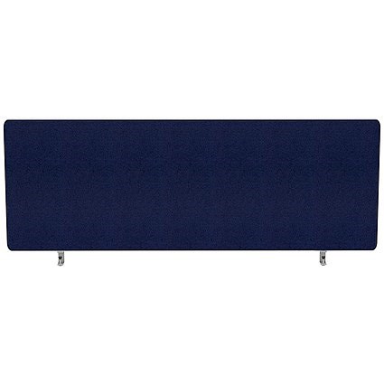 Impulse Plus Desk Screen, 1200x450mm, Royal Blue