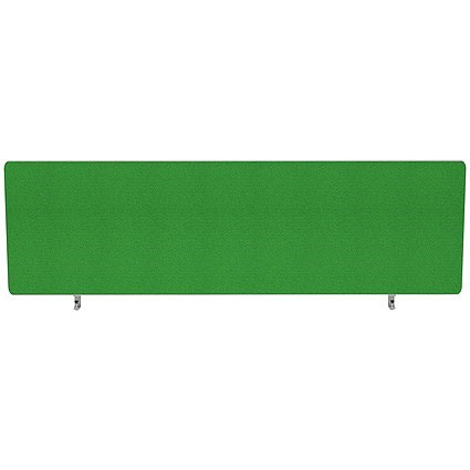Impulse Plus Desk Screen, 1400x450mm, Palm Green
