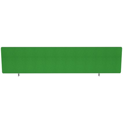 Impulse Plus Desk Screen, 1600x450mm, Palm Green