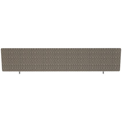 Impulse Plus Desk Screen, 1800x450mm, Lead