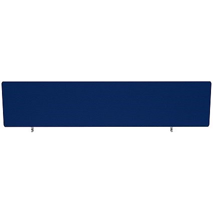 Impulse Plus Desk Screen, 1800x450mm, Powder Blue