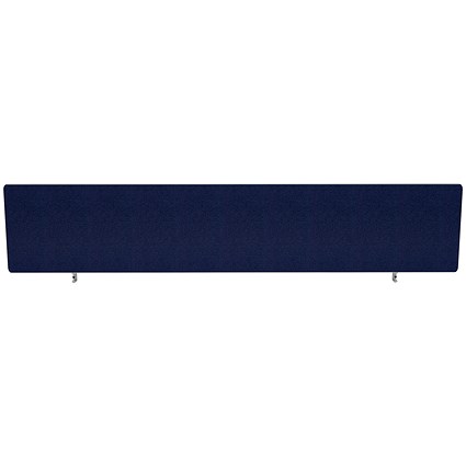 Impulse Plus Desk Screen, 1800x450mm, Royal Blue