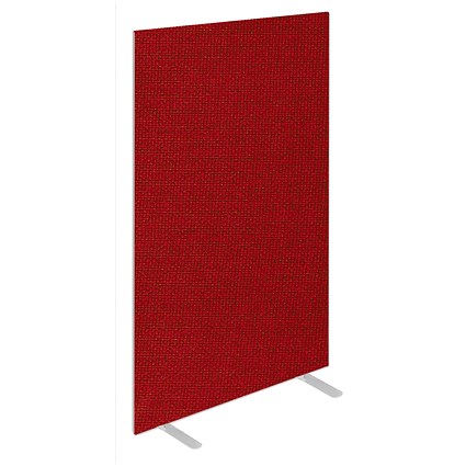 Impulse Plus Floor Screen, 600x1800mm, Burgundy