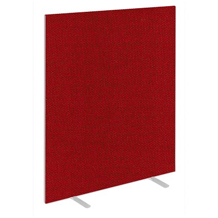 Impulse Plus Floor Screen, 1400x1800mm, Burgundy