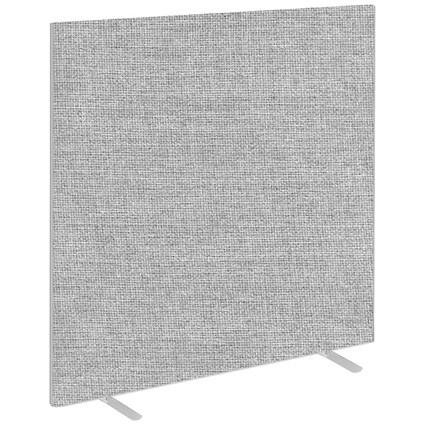 Impulse Plus Floor Screen, 1600x1800mm, Light Grey