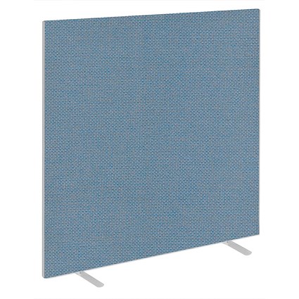 Impulse Plus Floor Screen, 1600x1800mm, Sky Blue