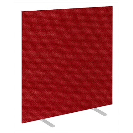 Impulse Plus Floor Screen, 1000x1500mm, Burgundy