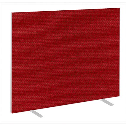 Impulse Plus Floor Screen, 1500x1500mm, Burgundy