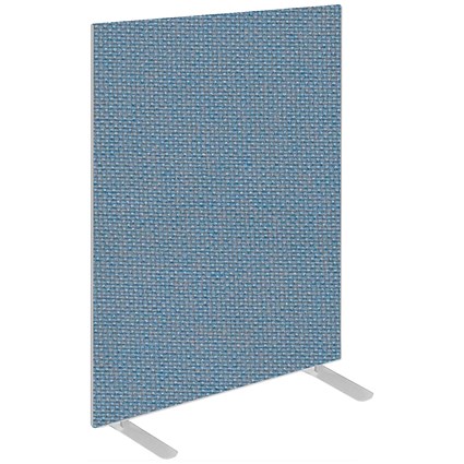 Impulse Plus Floor Screen, 600x1200mm, Sky Blue