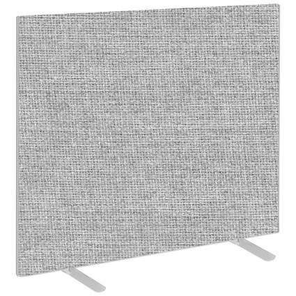 Impulse Plus Floor Screen, 1400x1200mm, Light Grey