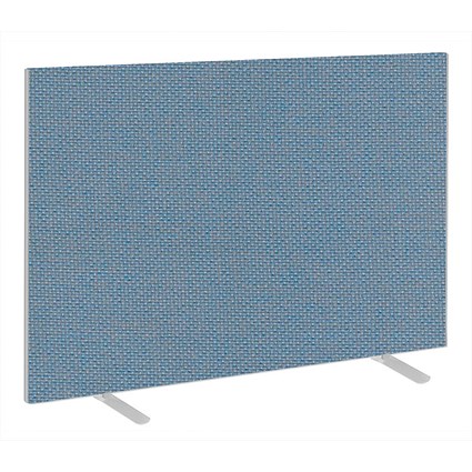 Impulse Plus Floor Screen, 1500x1200mm, Sky Blue